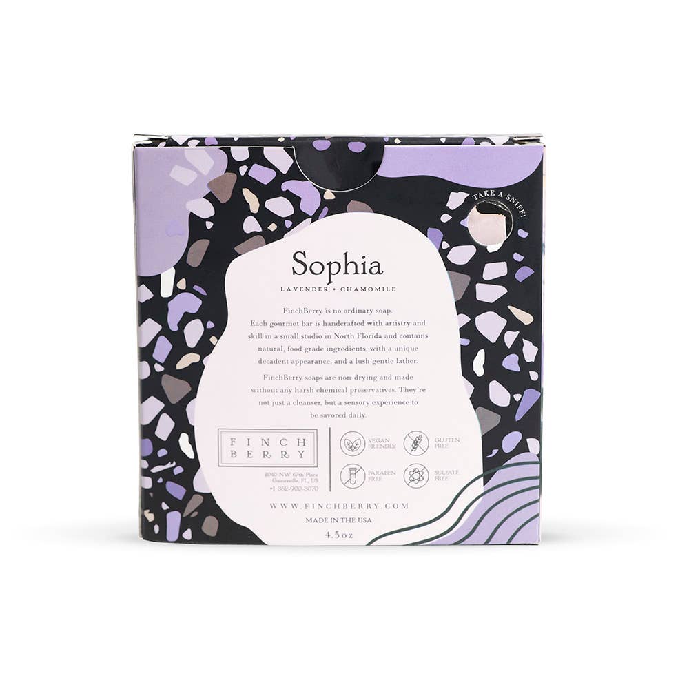 Sophia Soap Vegan-friendly Gluten-free Boxed Soap