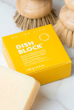 Load image into Gallery viewer, DISH BLOCK® solid dish soap bar - Citrus Lemongrass - No Tox Life
