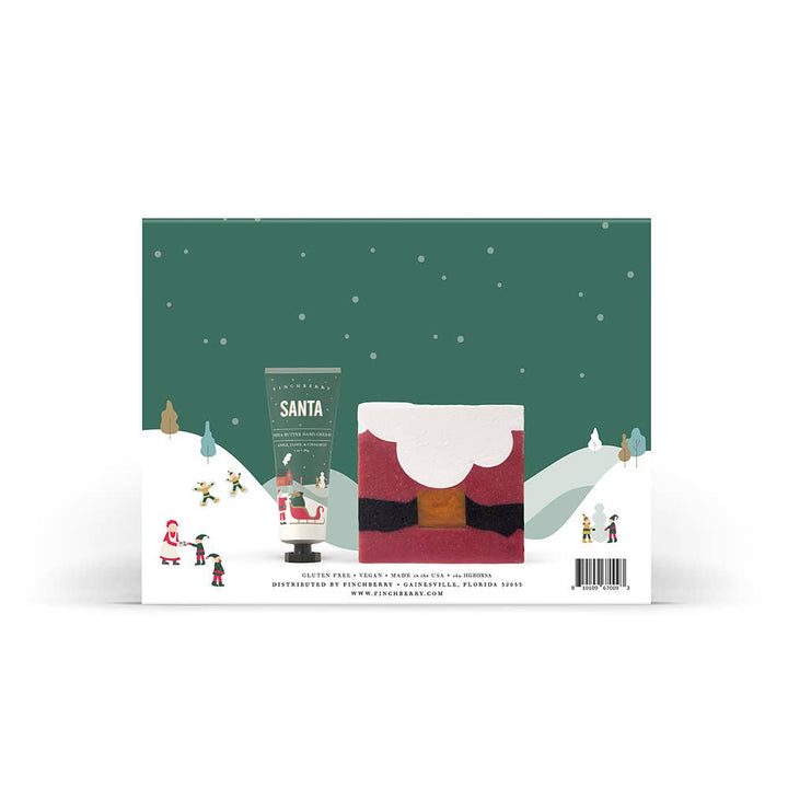 Santa 2 Pc Bath &amp; Body Holiday Gift Set