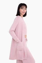 Load image into Gallery viewer, Lounge Open-Front Cardigan: NATURAL
