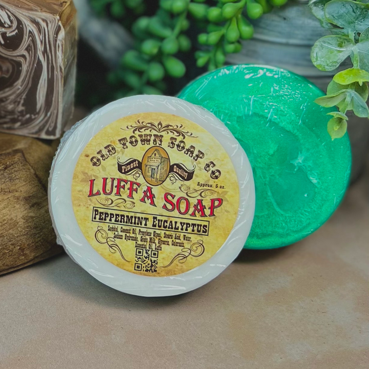 Luffa Soap -Available in 12 scents -Goat&