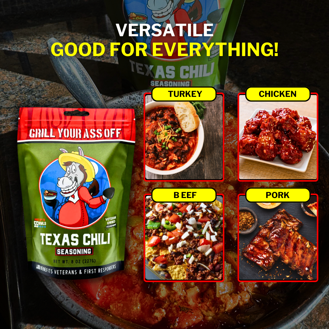Texas Chili-Classic Texas Chili Blend for Stews, Tacos &amp; BBQ