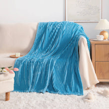 Load image into Gallery viewer, All Seasons Plush Flannel Fleece Throw Blanket: 50&quot; x 60&quot;
