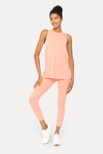 Load image into Gallery viewer, Raw Edge Flow Tank: BRIGHT BLUE
