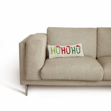 Load image into Gallery viewer, Ho Ho Ho Hook Pillow - Christmas
