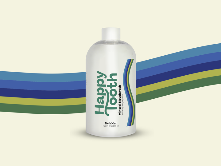 Mineral Mouthwash with Hydroxyapatite - Microbiome-Friendly - Fresh mint