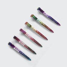 Load image into Gallery viewer, Kitsch Styling Hair Clips 6pc - Iridescent
