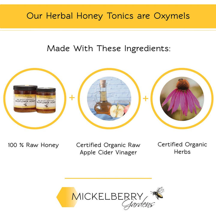 Fire Cider Honey Tonic: 8oz