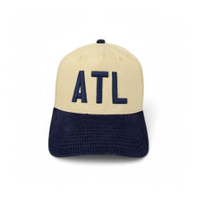 Load image into Gallery viewer, Corduroy Hats - Customizable: Brown &amp; Cream
