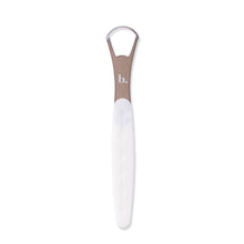 Load image into Gallery viewer, Stainless Steel Tongue Scraper: White
