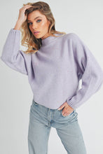 Load image into Gallery viewer, Addison Sweater: Lilac
