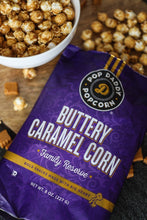 Load image into Gallery viewer, Pop Daddy - Premium Buttery Caramel Corn Family Reserve 8oz.
