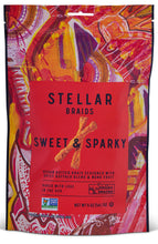 Load image into Gallery viewer, Stellar Pretzel Braids - Sweet &amp; Sparky - 5oz
