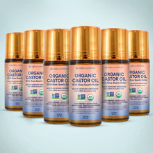 Load image into Gallery viewer, Organic Castor Oil Roll-On 1.7oz
