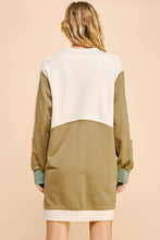 Load image into Gallery viewer, ZIP SPORTY SWEATSHIRT DRESS
