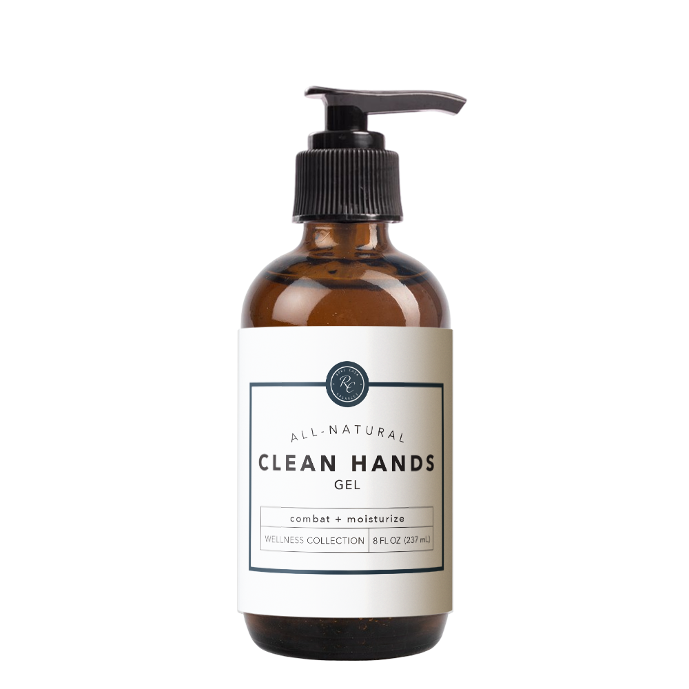 CLEAN HANDS GEL | 8oz: 8 oz.