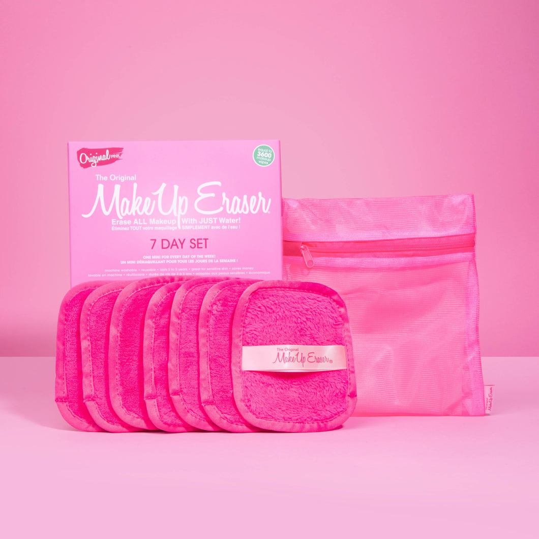 OG Pink 7-Day Set MakeUp Eraser | New & Improved