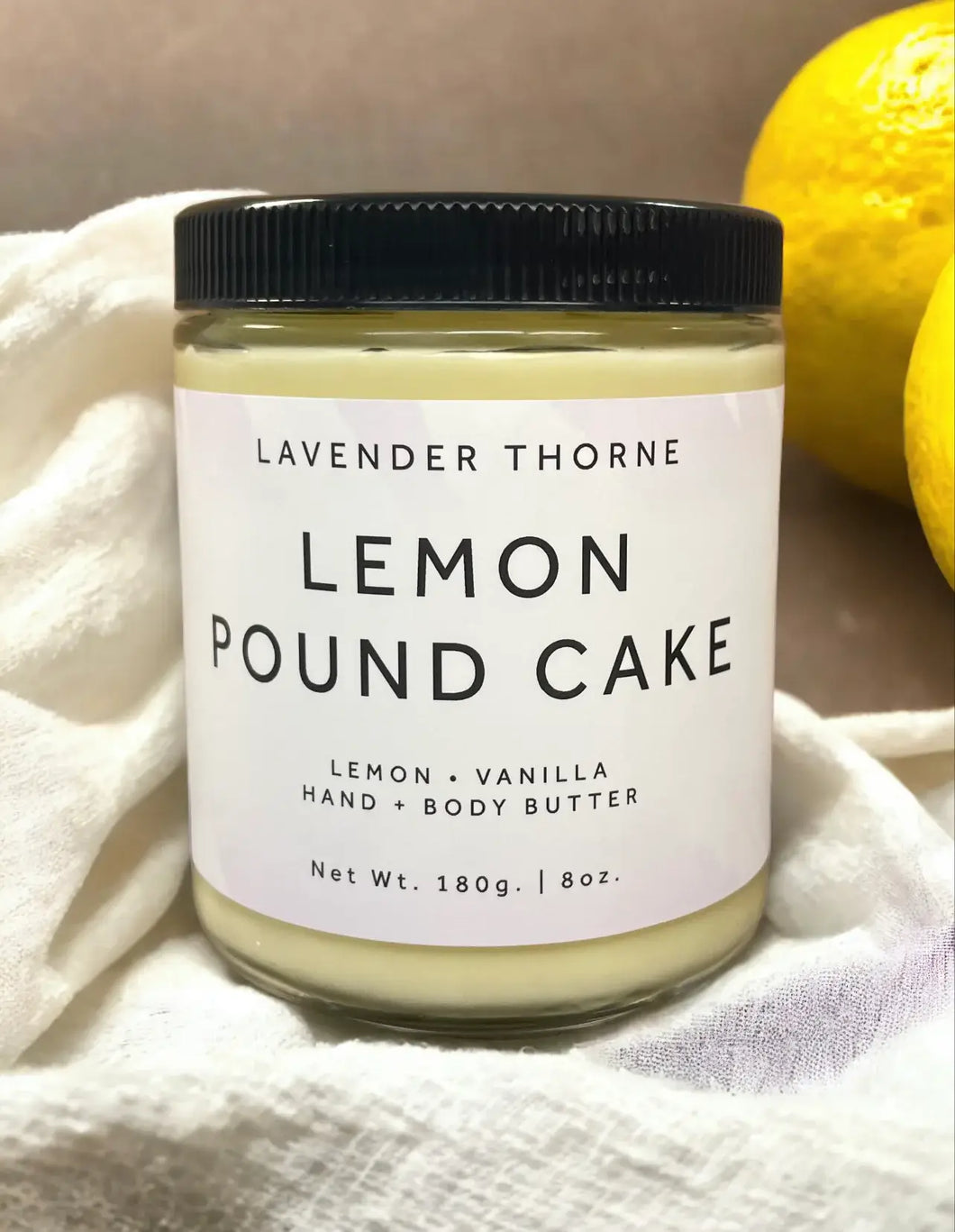 Lemon Pound Cake Body Butter