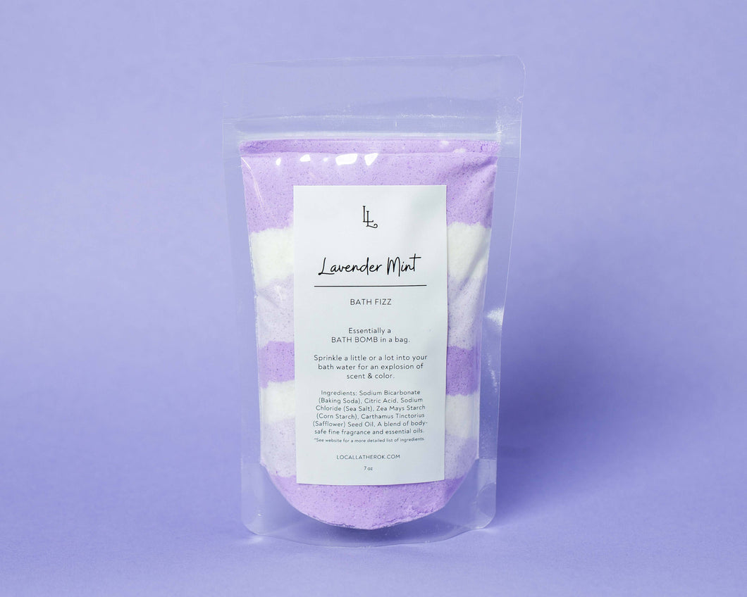 Lavender Mint Bath Fizz