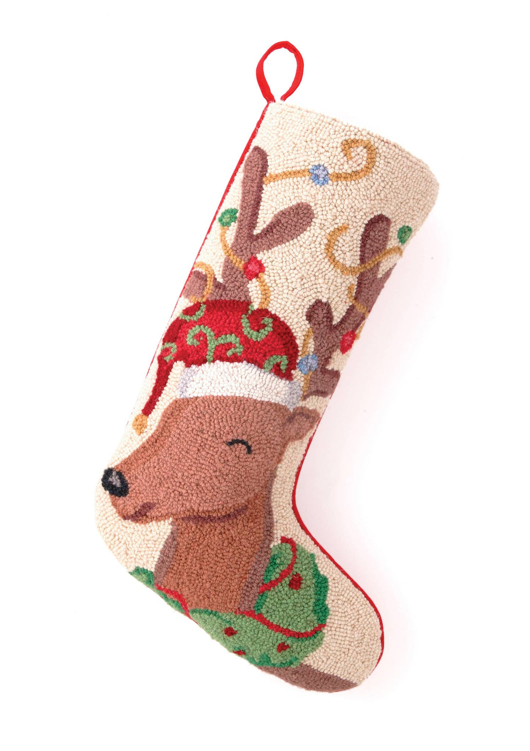 Reindeer Hook Stocking