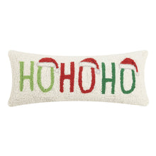 Load image into Gallery viewer, Ho Ho Ho Hook Pillow - Christmas

