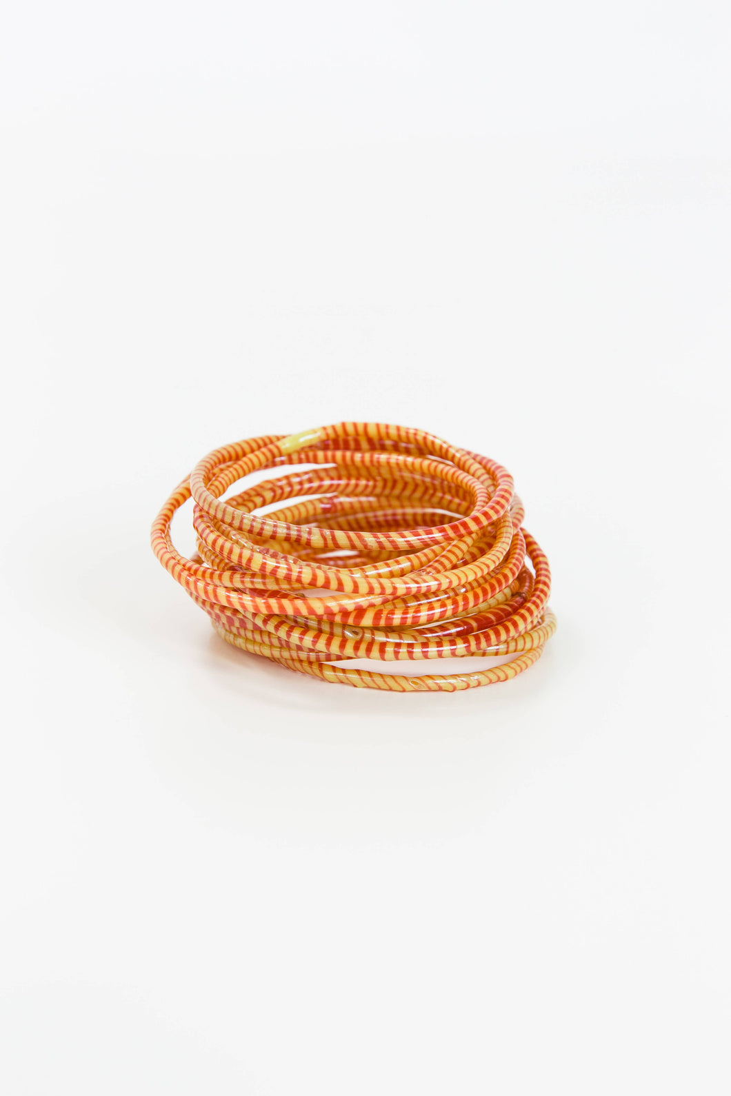 Beach Bangles - Sunny Orange