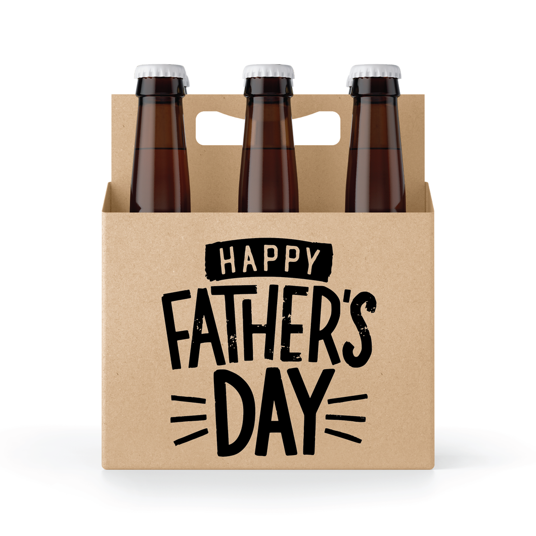 Father's Day 6 pack Holder