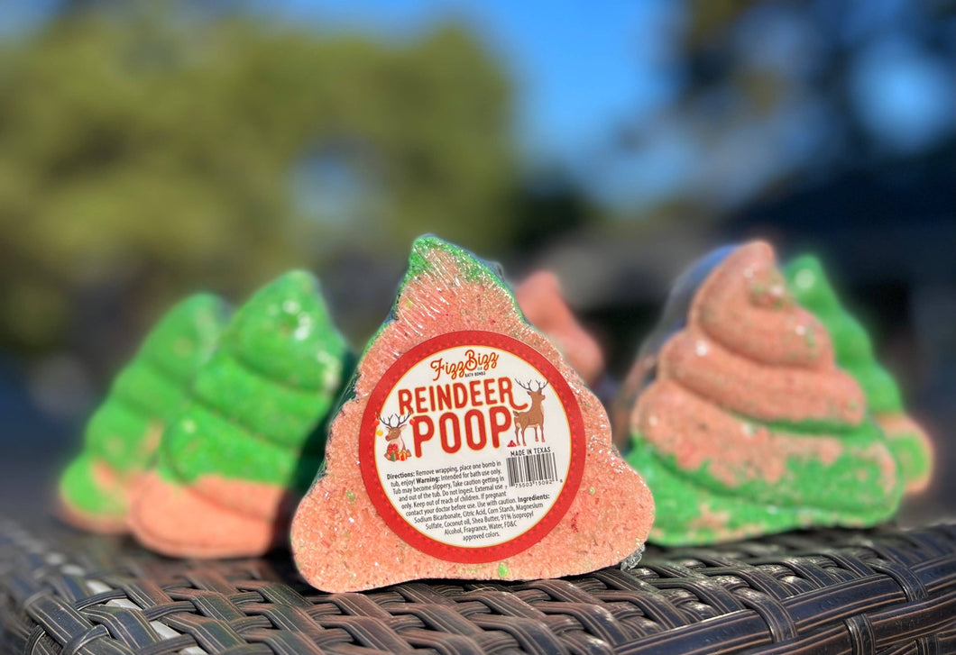 Reindeer Poop--Seasonal-- Bath Bomb