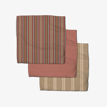 Load image into Gallery viewer, Fall Stripes Dishcloth Set
