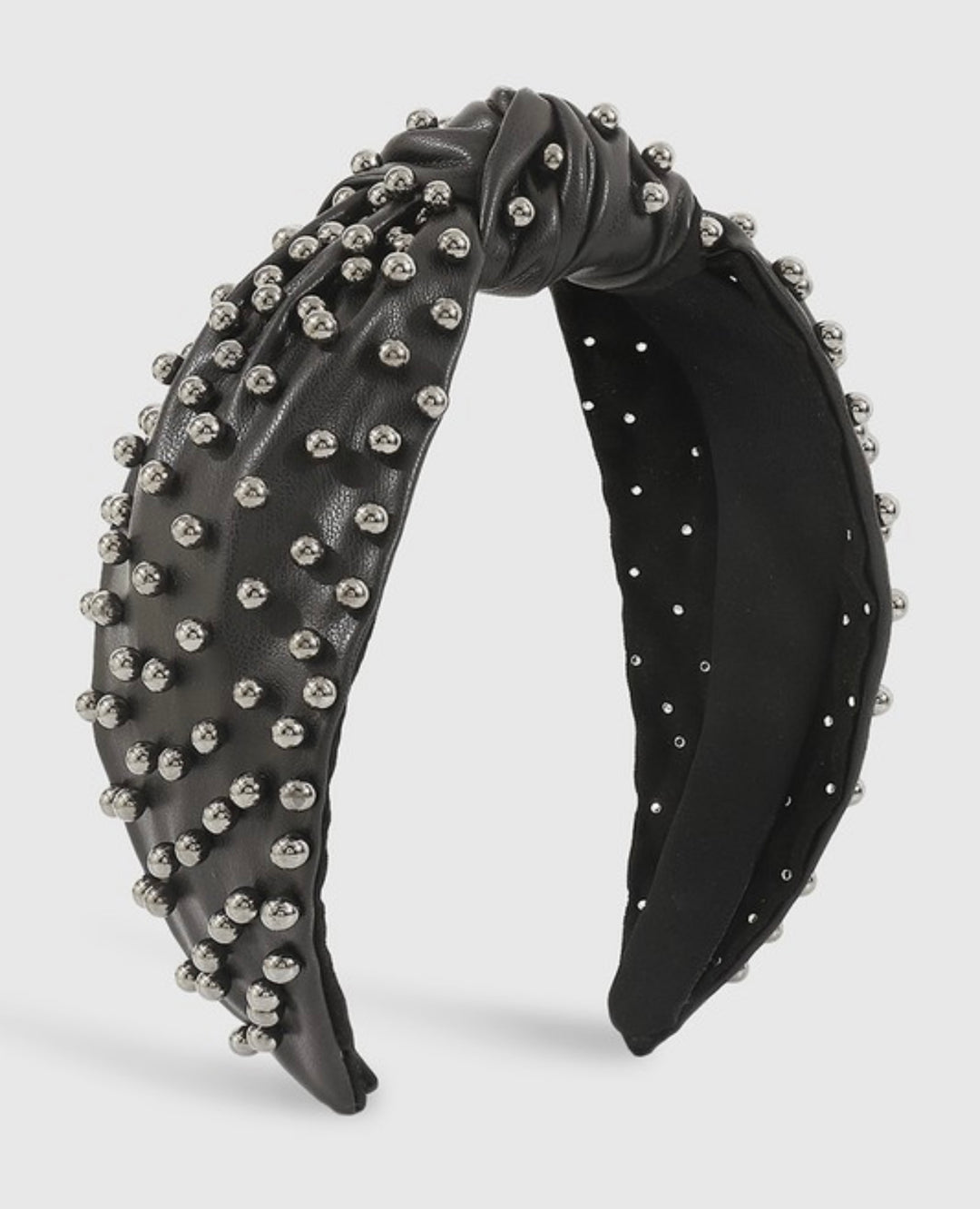 Leather Pearl Headbands