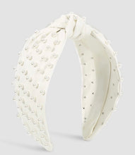 Load image into Gallery viewer, Leather Pearl Headbands
